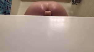 Pounding and slamming my virgin ass