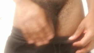 Unwinding after a long day. 