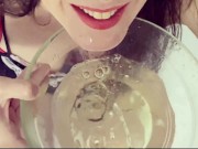 PISS me in DIAPERS - My boyfriend PISS in my mouth and wants a wet BLOWJOB! 4/16