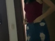 My neighbor's bitch invites me to watch movies and we end up having sex 11/16