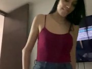 My neighbor's bitch invites me to watch movies and we end up having sex 14/16