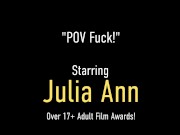 Sexy Cougar Snatch Julia Ann Sucks And Fucks Your Dick In A Dirty POV! 1/16