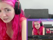 TikTok thot React to Interracial Porn - Emma Fiore 1/16