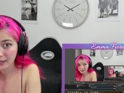 TikTok thot React to Interracial Porn - Emma Fiore 16/16