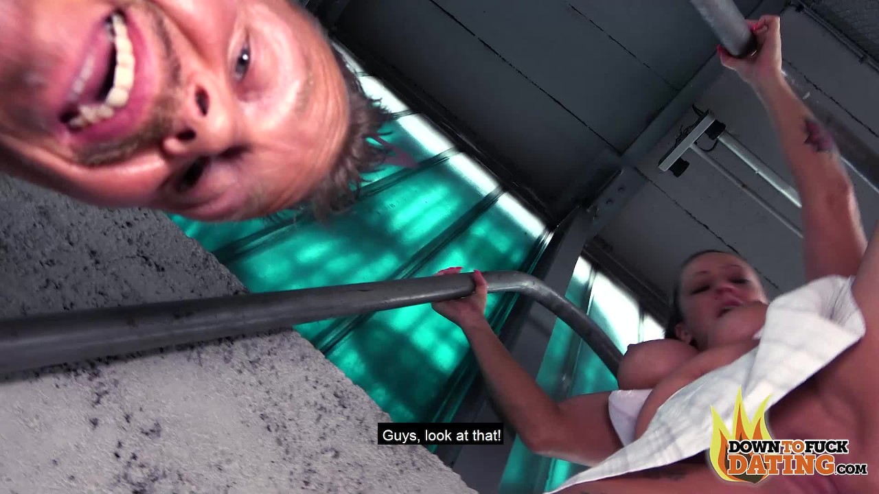 PublicSexDate - Tattooed Milf Fucks Blind Date in Abandoned Building - Free Sex Video - RedTube