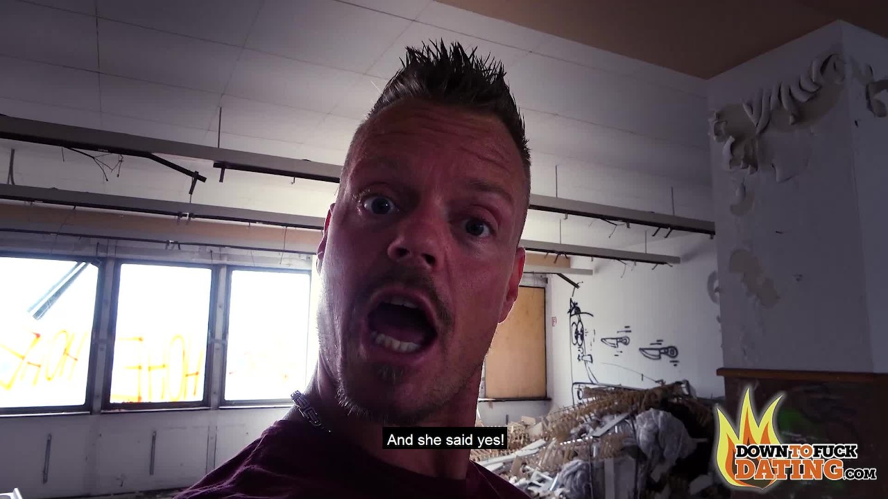 PublicSexDate - Tattooed Milf Fucks Blind Date in Abandoned Building - Free Sex Video - RedTube