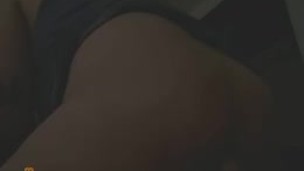 Slutty teen rides dildo after getting fucked