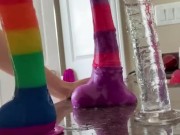 triple toy deepthroat 