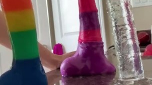 triple toy deepthroat 