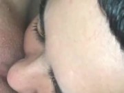 she eats my pink we pussy (comment what vids we should make) 15/16