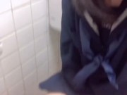 トイレでオナニーしました///エッチな女の子になってごめんなさい♡♡ 10/16