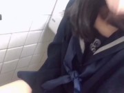 トイレでオナニーしました///エッチな女の子になってごめんなさい♡♡ 12/16