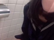 トイレでオナニーしました///エッチな女の子になってごめんなさい♡♡ 13/16