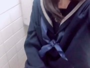 トイレでオナニーしました///エッチな女の子になってごめんなさい♡♡ 3/16