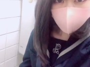 トイレでオナニーしました///エッチな女の子になってごめんなさい♡♡ 4/16