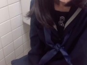トイレでオナニーしました///エッチな女の子になってごめんなさい♡♡ 6/16