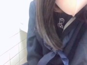 トイレでオナニーしました///エッチな女の子になってごめんなさい♡♡ 8/16