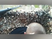 The Hunt Cunt Strikes again with a cock in her ass!! Squirt slut! 3/16