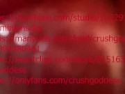 Giantess puckering lips for kiss 16/16