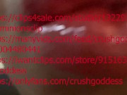 Giantess puckering lips for kiss 3/16