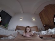 DARK ROOM VR - Brunette Pulls The Sheets Of Pleasure 16/16