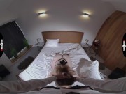 DARK ROOM VR - Brunette Pulls The Sheets Of Pleasure 7/16
