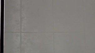 Intro2-Johnholmesjunior in real risky public shower and solo show in busy vancouver mens room