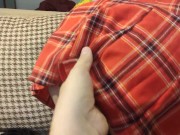 kinky girl spanked in the ass. hard blowjob. bdsm 12/16