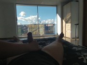 I wake up horny in the morning so I go looking for my stepbrother's cock 8/16