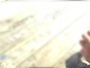 Teacher jerks off a student's cock in a park with people walking around - MissCreamy 16/16