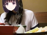 I was eating at a pub in my gym clothes with my big tits showing💓 5/16