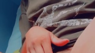 Pussy play and wet fingers 