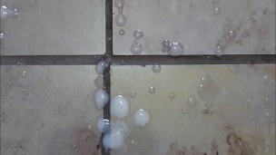 Before Shower wank and Precum Squirting in Slow Motion