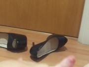 Caught mom fucking so I put on her panties and squirted on them while Iistening 11/16