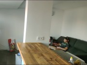 caught my stepdad masturbating and I did the same, anal masturbation and double penetration on the k 4/16