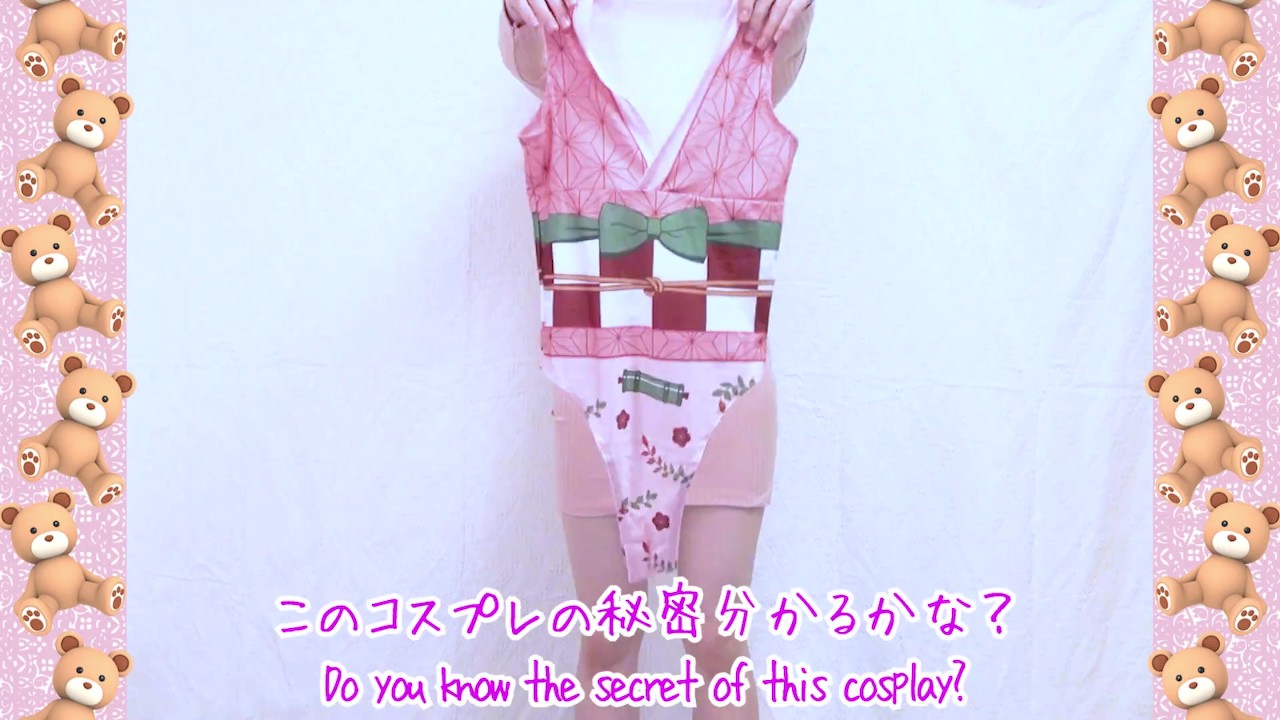 【demon slayer】hentai nezuko style leotard with holes and no bra and no panties💝 - Kostenloses Sex-Video - RedTube