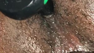 Pushing out cream