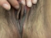 ぱんぱんに勃起したクリトリスを糸吊り痴態マゾオナニー