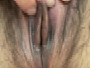 ぱんぱんに勃起したクリトリスを糸吊り痴態マゾオナニー - Screenshot 14 of 16 - Masturbate