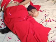 Desi cheating wife in red and white dress homemade HD PORNO XXX on porn hub hindi 6/16