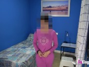 Brunette babe gets pounded by black dude while roommate watches 1/16