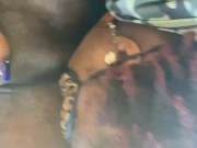 ISLAND EBONY GETS REAL FREAKY AS SHE DEEPTHROATS FAT DICK AND LICK ASS!!!!! 16/16