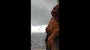 Cumming on top of the Shard in London, highest cum in the UK! I wasn't even horny lol.
