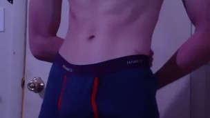 TWINK TEASING HIS SMALL BODY