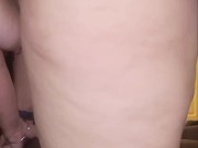 Side view riding with Lil-Ryda big natural tits bouncing  12/16