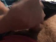 Horny Latina MILF gives handjob 8/16