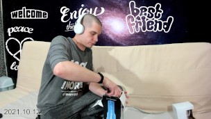 Fleshlight maszturbátor kiprobálása és kicsomagolása Fleshlight masturbator testing and out wrapping