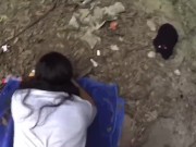 Colegiala de secundaria cogiendo en el monte (Video Completo)