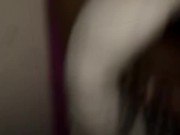 Ebony tight wet pussy cums on my dick 15/16