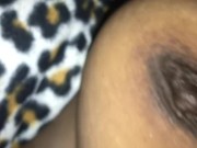 Ebony tight wet pussy cums on my dick 4/16